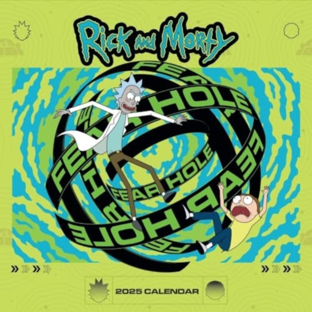 Official Rick And Morty Square Calendar 2025-9781835271063