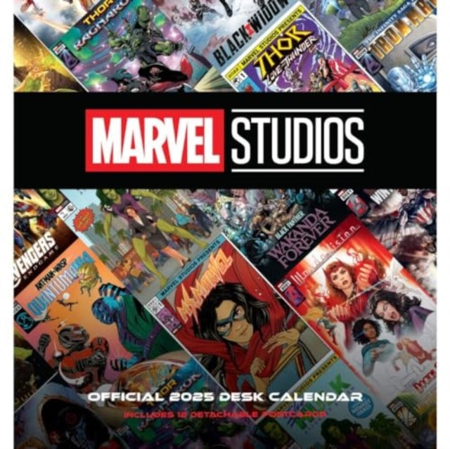 Marvel Desk Easel Calendar 2025-9781835272305