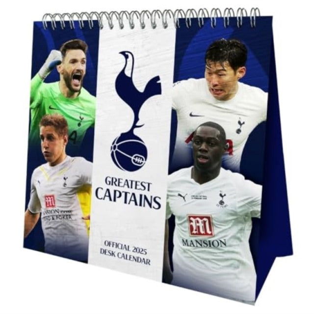 Tottenham Hotspur FC Desk Easel Calendar 2025-9781835272350