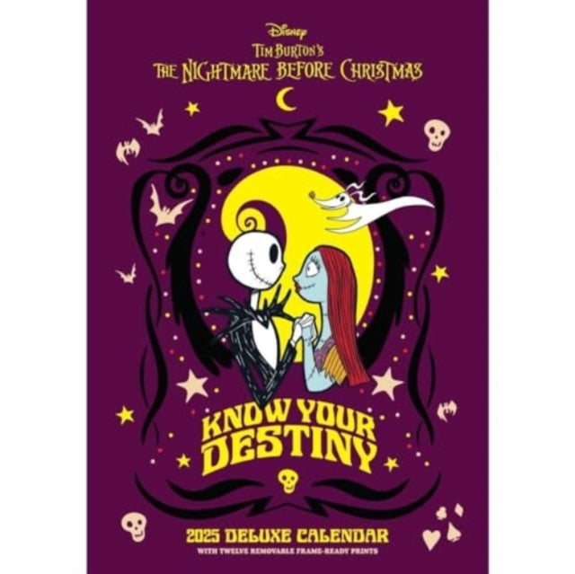 The Nightmare Before Christmas A3 Deluxe Calendar 2025-9781835272480