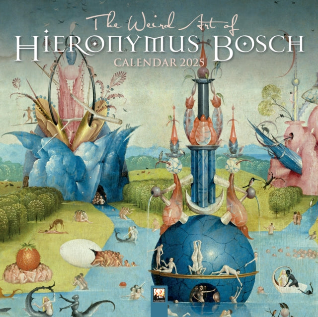 The Weird Art of Hieronymus Bosch Wall Calendar 2025 (Art Calendar)-9781835620212
