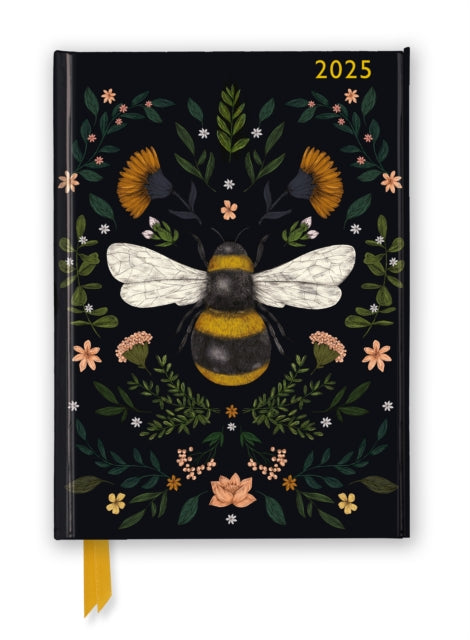 Jade Mosinski: Bee 2025 Luxury Diary Planner - Page to View with Notes-9781835621394