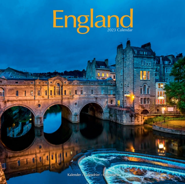 England 2023 Wall Calendar-9781839418310