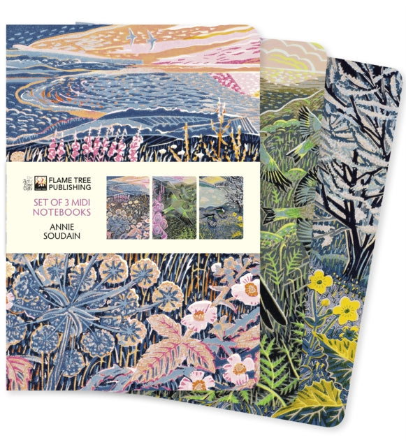 Annie Soudain Set of 3 Midi Notebooks-9781839647598