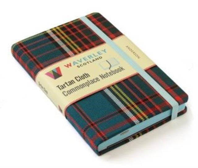 Waverley (M): Anderson Tartan Cloth Commonplace Notebook-9781849344074