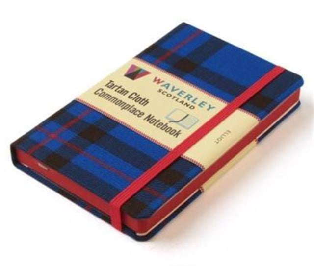 Elliot Waverley Tartan Cloth Commonplace Large 21 x 13cm Notebook-9781849344500