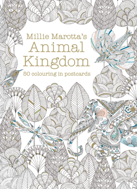 Millie Marotta's Animal Kingdom Postcard Box : 50 beautiful cards for colouring in-9781849942904