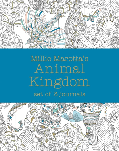 Millie Marotta's Animal Kingdom - journal set : 3 notebooks-9781849942911
