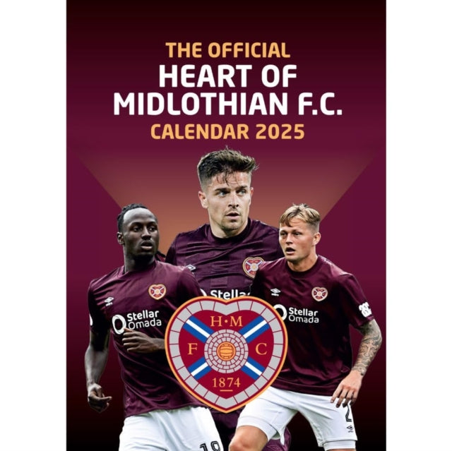 Official Hearts A3 Calendar 2025-9781915879578