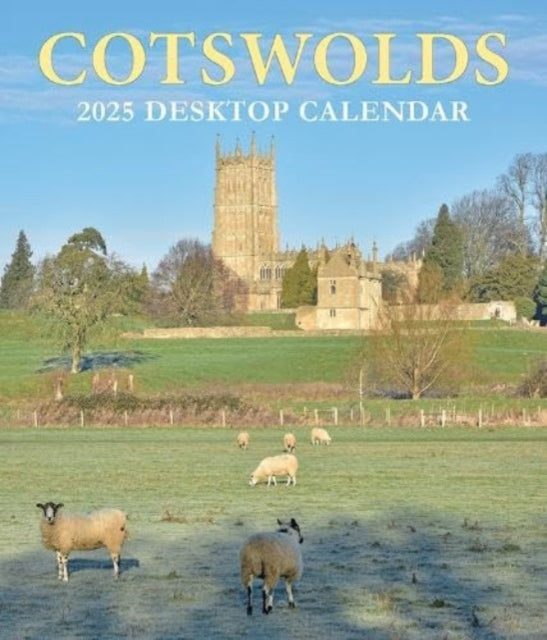 Cotswolds Large Desktop Calendar - 2025-9781917102049