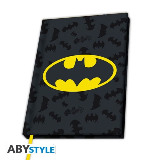DC Comics Batman Logo A5 Notebook-3665361017868