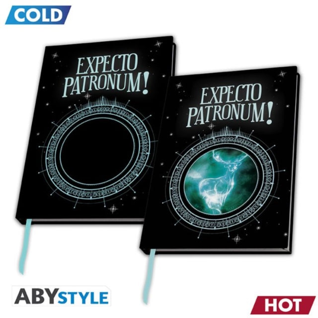Harry Potter Premium Patronus A5 Heat Change Notebook-3665361071280
