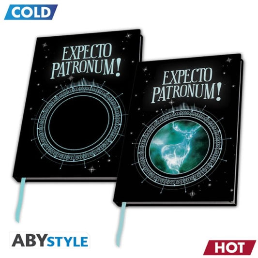 Harry Potter Premium Patronus A5 Heat Change Notebook-3665361071280