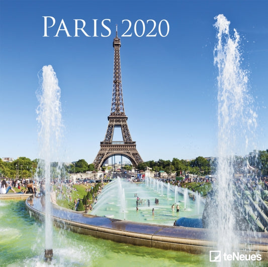 PARIS 30 X 30 CM GRID CALENDAR 2020-4002725964496