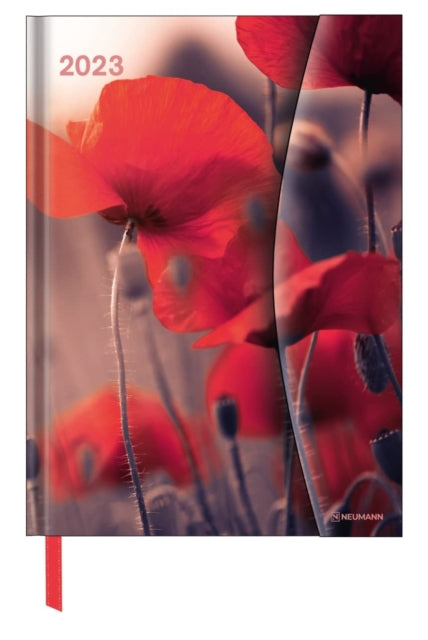 FLOWERS LARGE MAGNETO DIARY 2023-4002725985613
