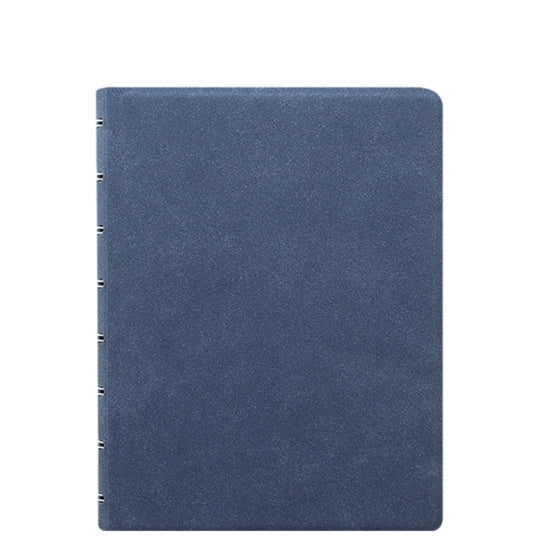 Filofax A5 refillable notebook blue suede-5015142283889
