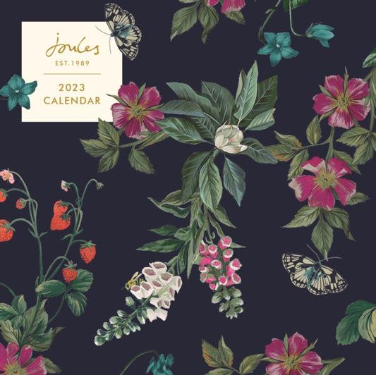 Joules, Floral Square Wall Calendar 2023-5020211292396