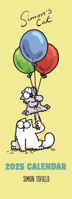 Simon's Cat Slim Calendar 2025-5020211306413