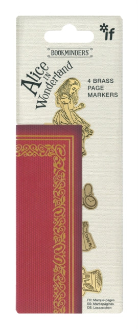 Bookminders Page Markers - Alice in Wonderland-5035393403010
