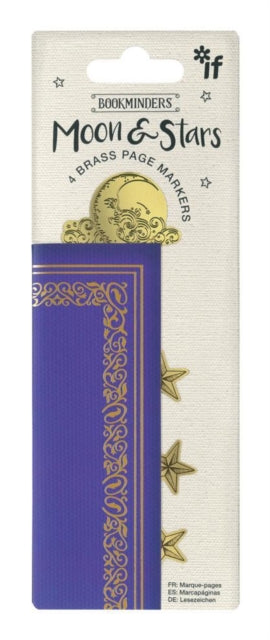 Bookminders Page Markers - Moon & Stars-5035393403034