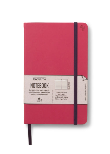 Bookaroo Notebook  - Pink-5035393432058