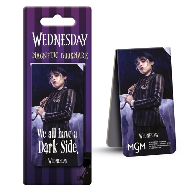 Wednesday (Dark Side) Magnetic Bookmark-5050293651668