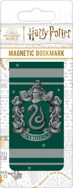 Harry Potter (Colourful Crest Slytherin) Magnetic Bookmark-5050293651873