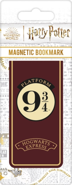 Harry Potter (Platform 9 & 3/4) Magnetic Bookmark-5050293652078