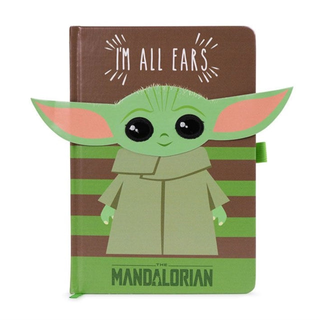 STAR WARS: THE MANDALORIAN (I'M ALL EARS GREEN) NOVELTY NOTEBOOK-5051265732804