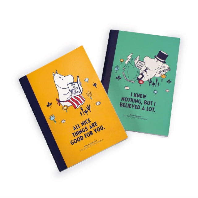 A6 Notebooks Set of 2 - Moomin-5055453411243