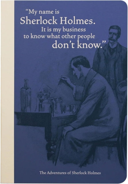 A5 Notebook (Softcover) - Pulteney Press (Sherlock Holmes)-5055453421822