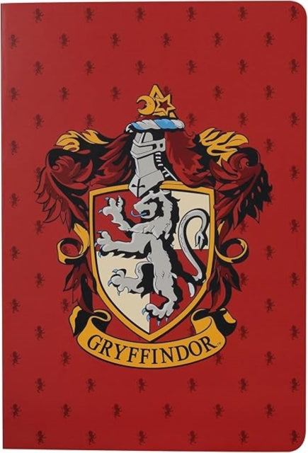 A5 Notebook (Softcover) - Harry Potter (Gryffindor)-5055453423314