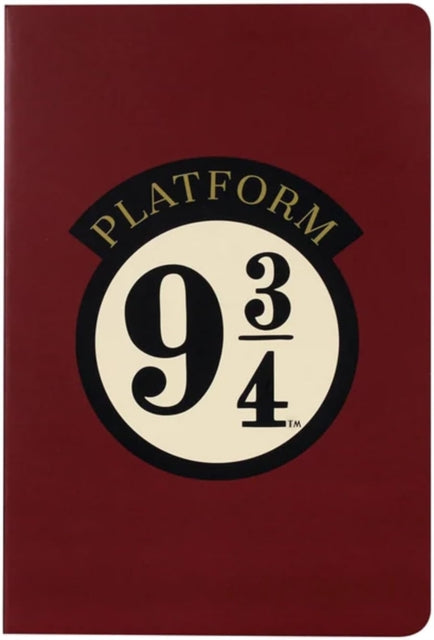 A5 Notebook (Softcover) - Harry Potter (Platform 9 3/4)-5055453423369
