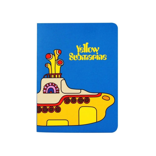 A6 Notebook (Softcover) - The Beatles (Yellow Submarine)-5055453423468
