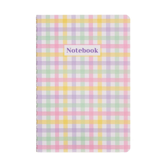 Sass & Belle Gingham Check A5 Notebook-5055992796382