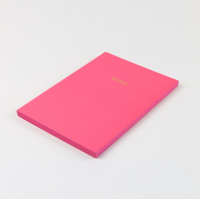 Colourblock A5 Notebook Candy Pink-5055998314870