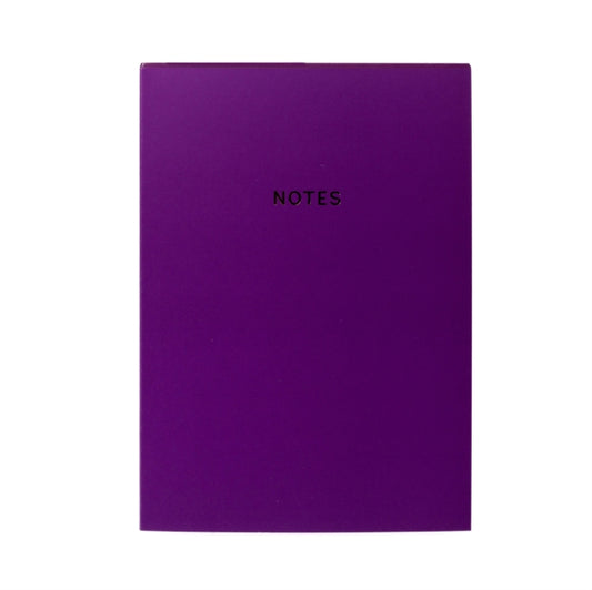 Colourblock A5 Notebook Rich Plum-5055998314894