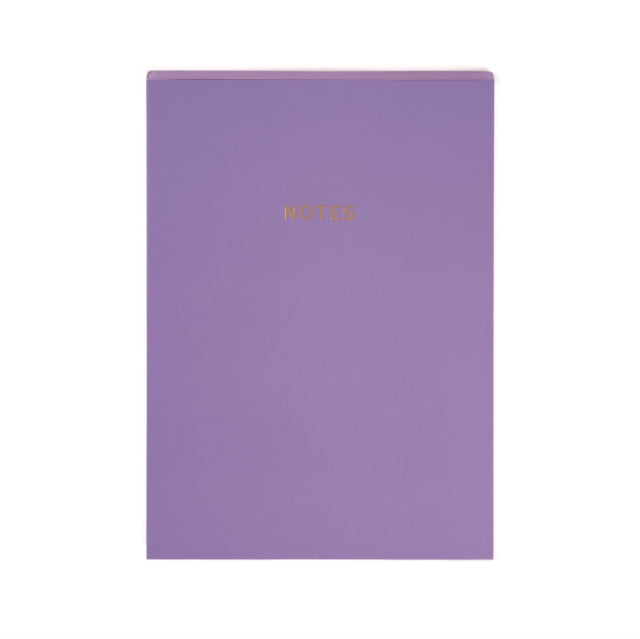 Colourblock A5 Notebook Violet-5055998320512