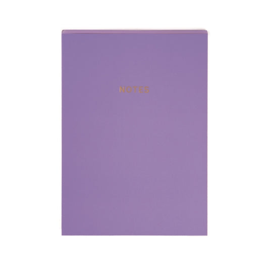 Colourblock A5 Notebook Violet-5055998320512
