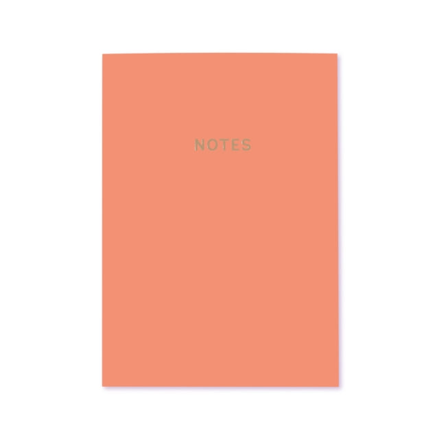 Colourblock A5 Notebook Pomelo-5055998326156