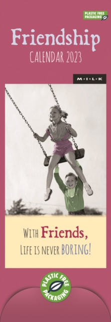 MILK Friendship Slim Calendar 2023-5056308204003