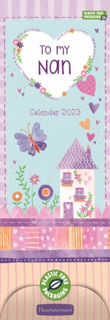 To My Nan Slim Calendar 2023-5056308204089