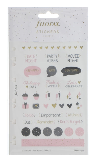 Filofax Stickers - Confetti-5059145459438