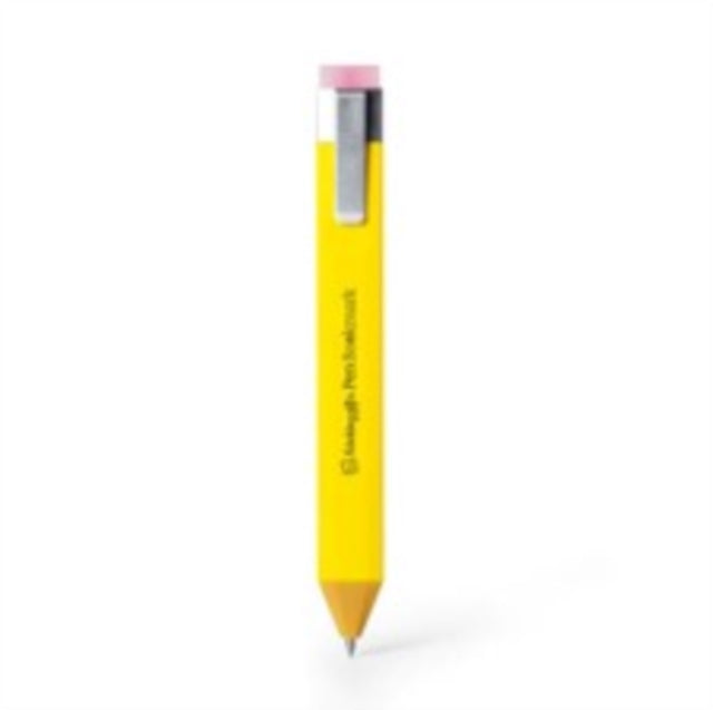 Pen Bookmark Yellow with Refills-5060058361190