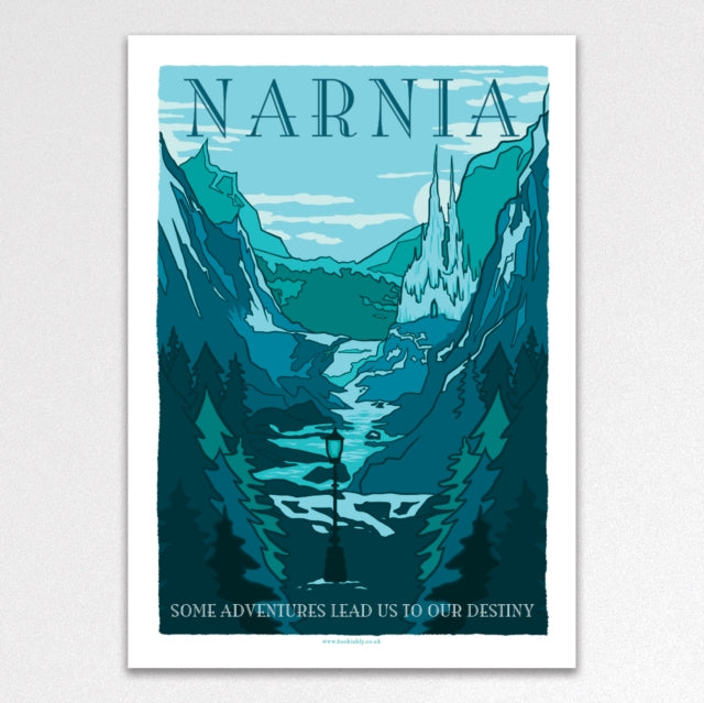 Narnia Vintage Travel Poster A3 Art Print-5060434074492