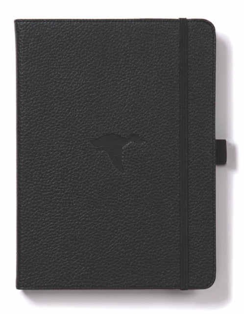 Dingbats A5+ Wildlife Black Duck Notebook - Graph-5285003136214