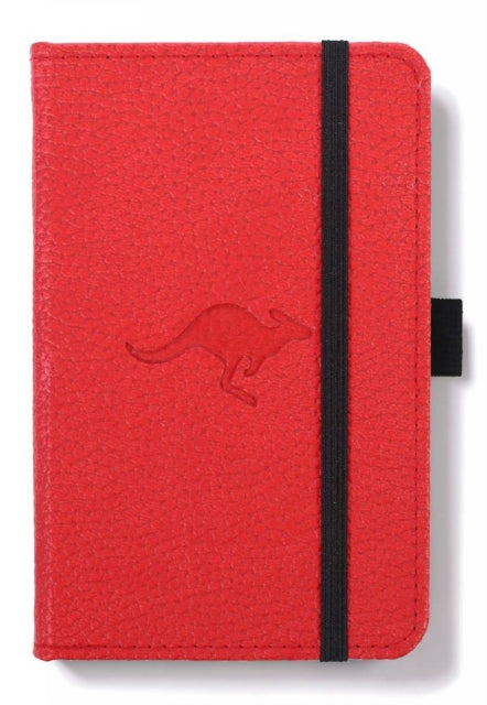 Dingbats A6 Pocket Wildlife Red Kangaroo Notebook - Graphed-5285003137242