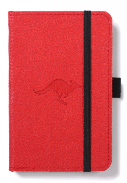Dingbats A6 Pocket Wildlife Red Kangaroo Notebook - Dotted-5285003137310