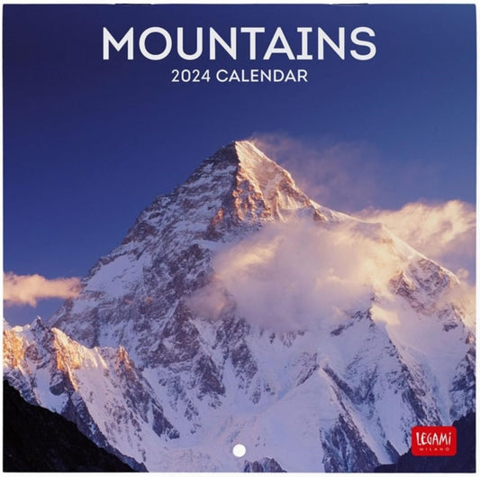 WALL CALENDARS - 2024 WALL CALENDAR - MOUNTAINS - 18X18 - LANDSCAPES-8051128759938