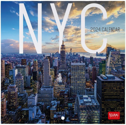 WALL CALENDARS - 2024 WALL CALENDAR - NEW YORK- 18X18 - CITIES-8051128759976